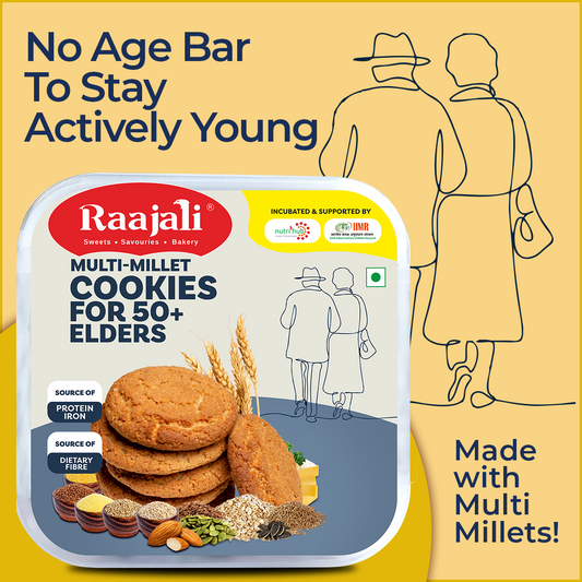 no age bar-multi millet cookies