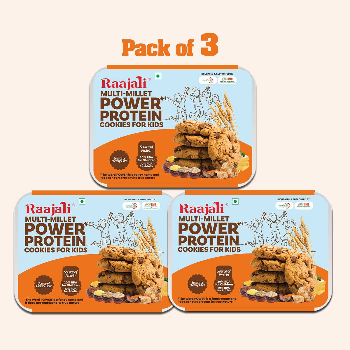MULTI MILLET COOKIES FOR KIDS - 120g
