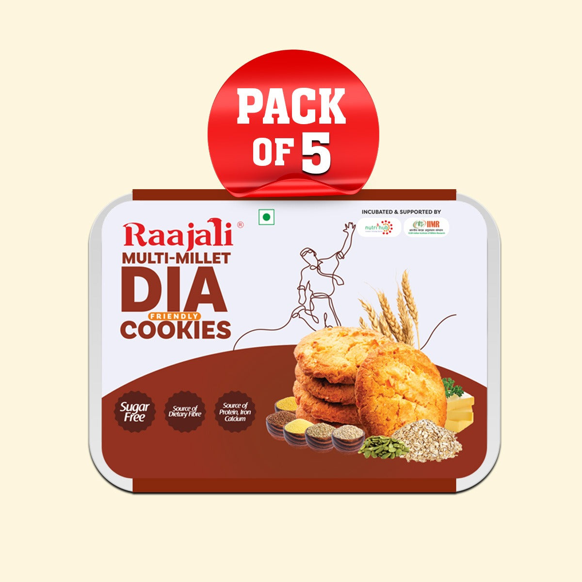 MULTIMILLET DIA COOKIES - (120g)