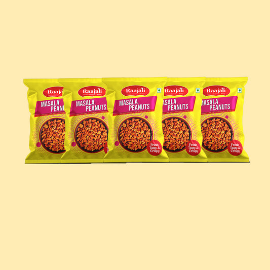 Masala Peanut Chota Packs - pack of 5 - Each 30g