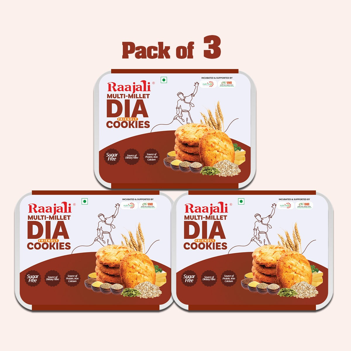 MULTIMILLET DIA COOKIES - (120g)