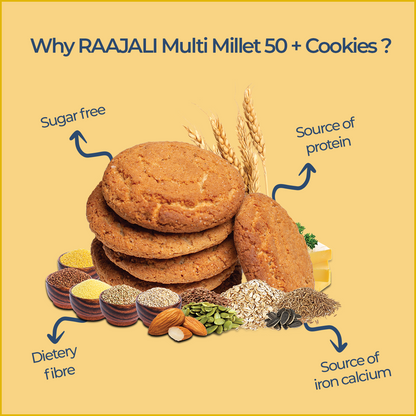 MULTI MILLET COOKIES FOR ELDERS - 120g