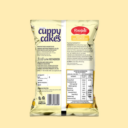RAAJALI CUPPY CAKE - CENTRE FILLED MUFFIN - BANANA (30G PER PACK)