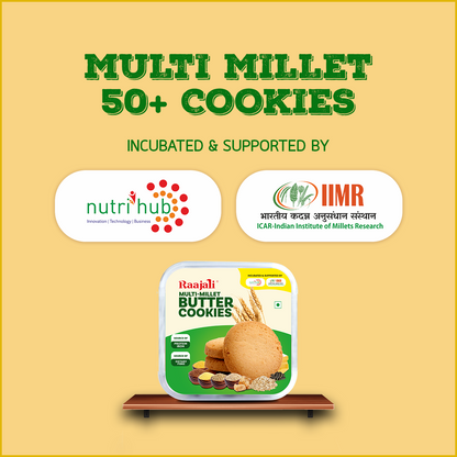 MULTIMILLET BUTTER COOKIES (120g)