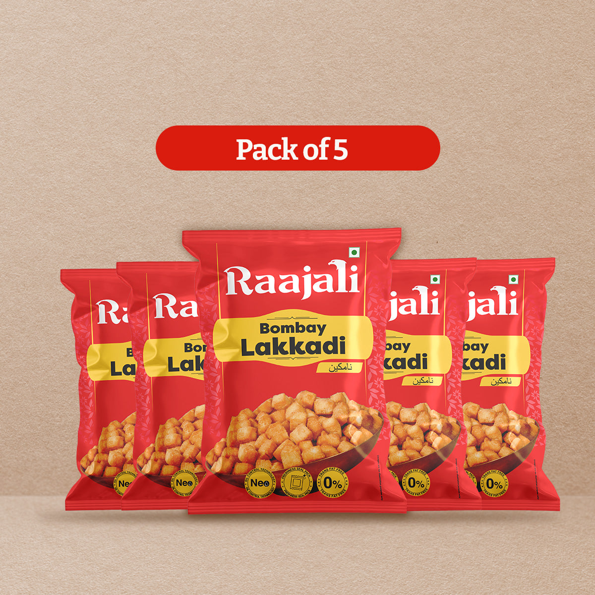 BOMBAY LAKKADI (150+15G PER PACK)