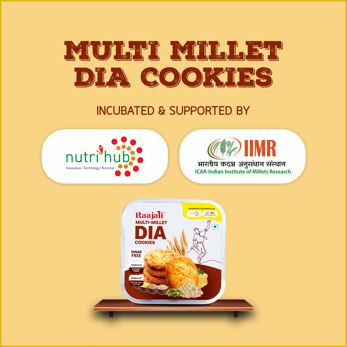 MULTIMILLET DIA COOKIES - (120g)