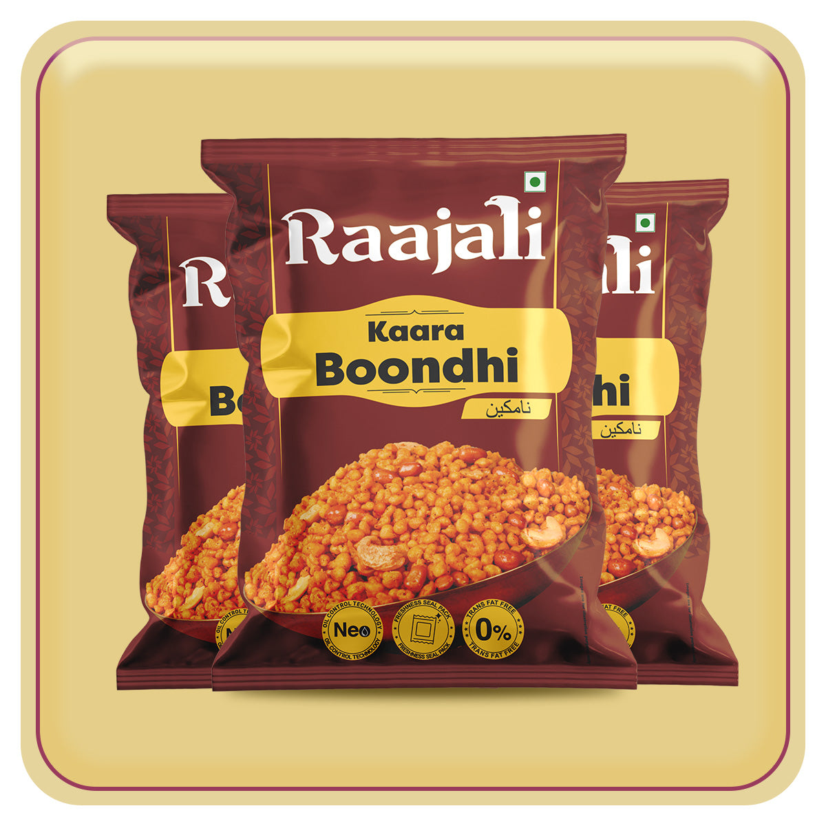 KARA BOONDHI (150+15G PER PACK)