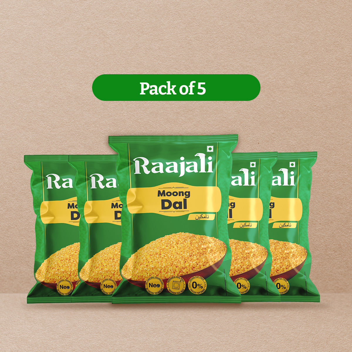 MOONG DAL (150+15G PER PACK)