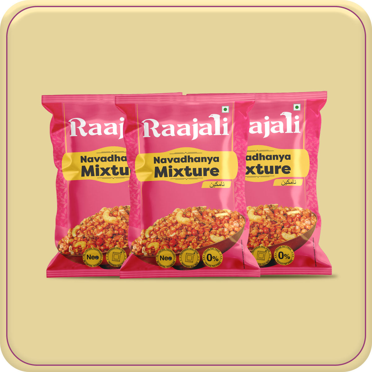NAVADHANYA MIXTURE (140+15G PER PACK)