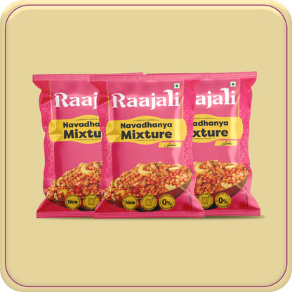 NAVADHANYA MIXTURE (140+15G PER PACK)