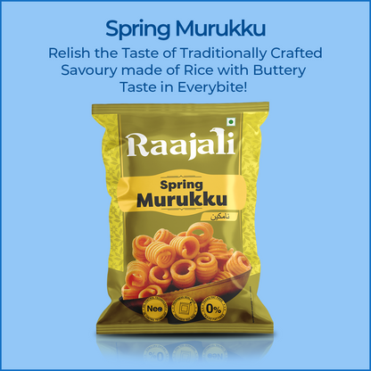 SPRING MURUKKU (150+15G PER PACK)