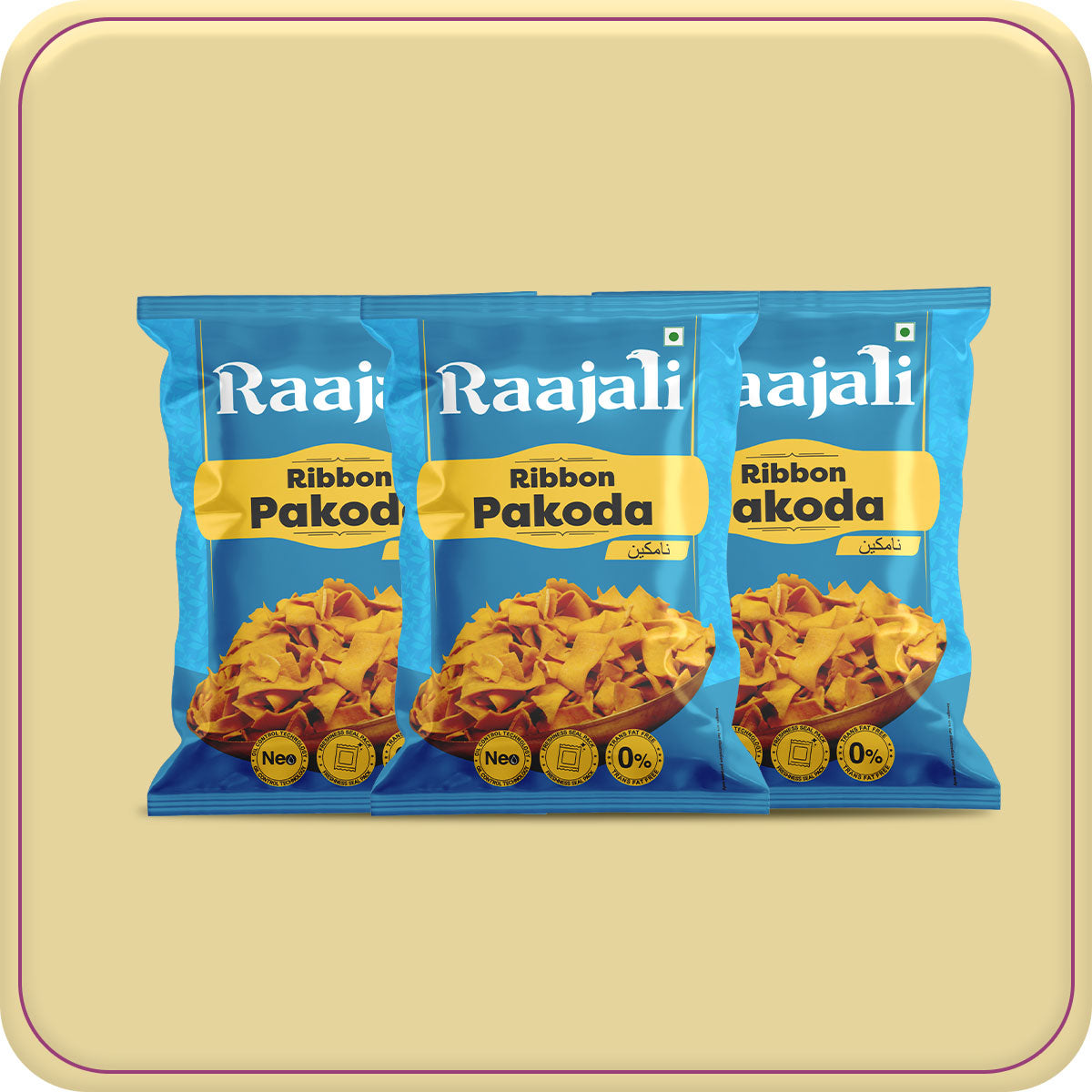 RIBBON PAKODA (150+15G PER PACK)