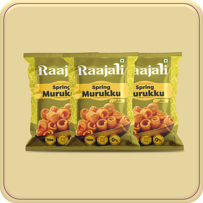 SPRING MURUKKU (150+15G PER PACK)