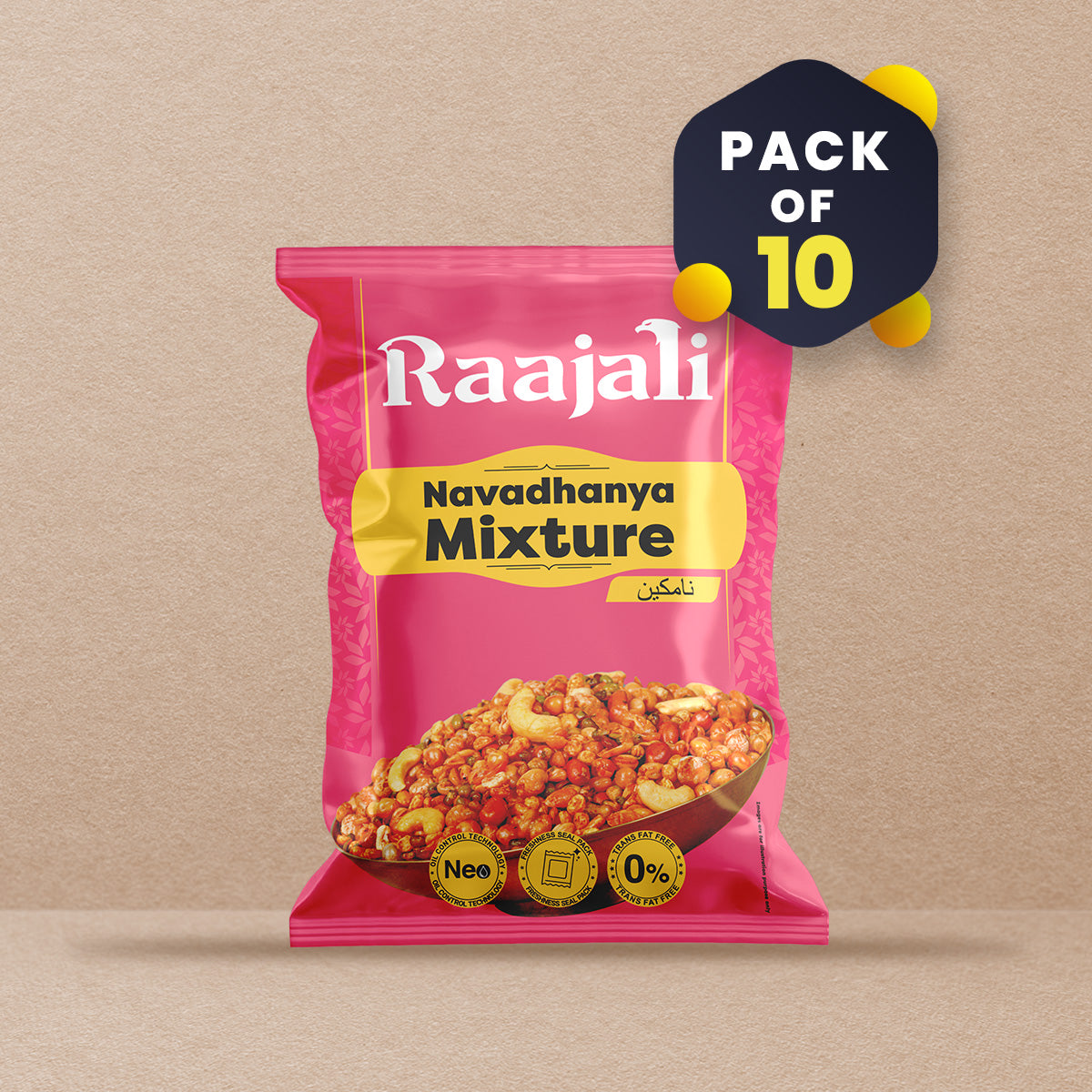 NAVADHANYA MIXTURE (140+15G PER PACK)