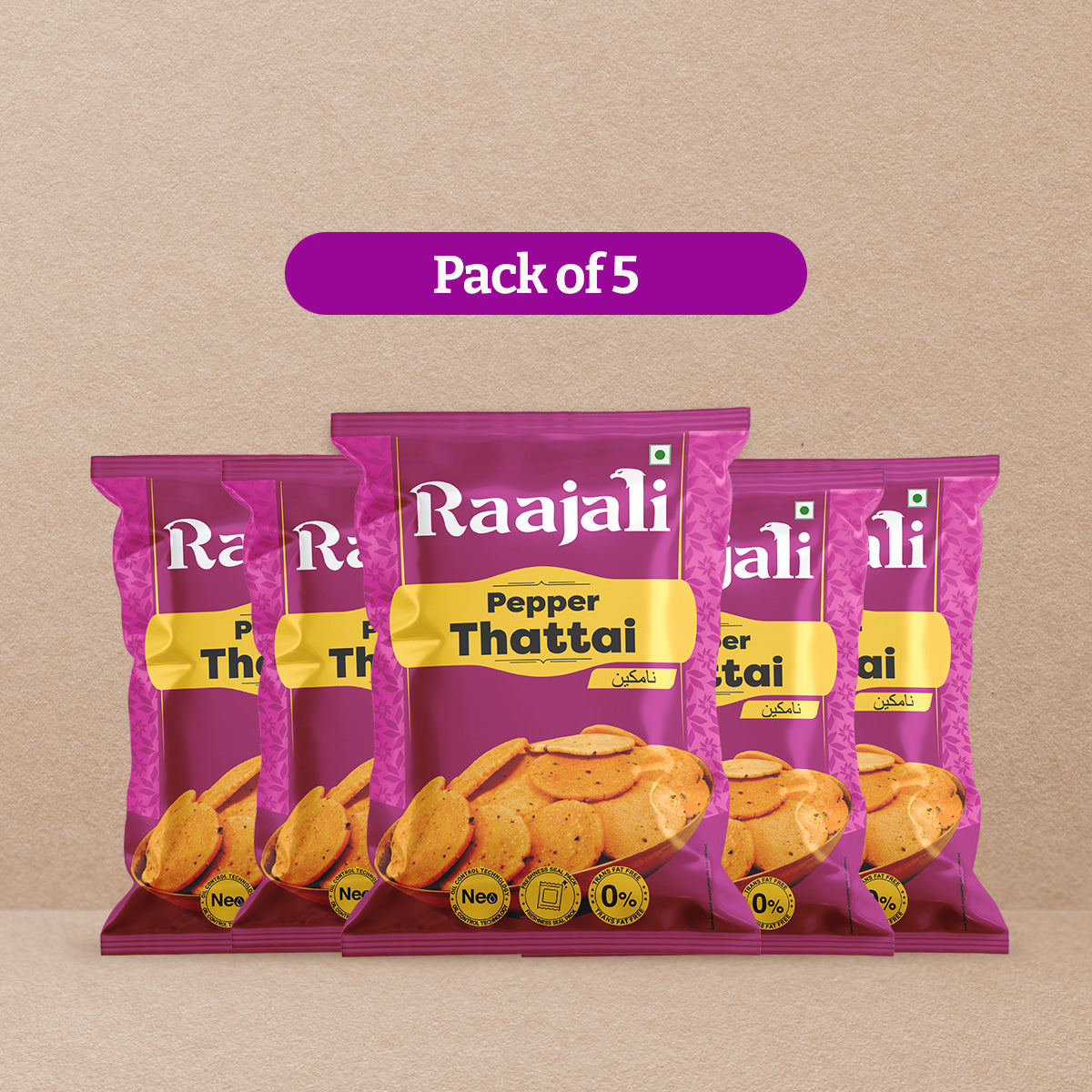 MELAGU THATTAI (140+15G PER PACK)